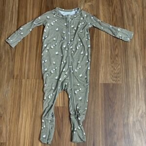 Silks Baby Girls Boys Buzzy Bee Footie Sleeper Pajamas VGC Sz 3-6 Months